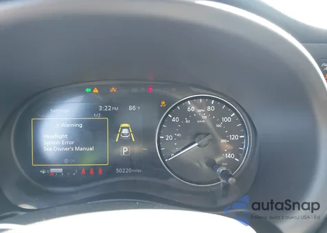 2024 Nissan Kicks Sr Xtronic Cvt из США, поврежденный, VIN 3N1CP5DV2RL470223